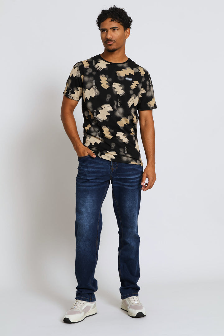 Avery Straight Denim - Midnight Blue