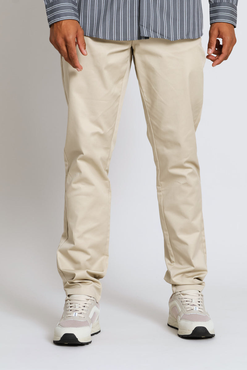 Slim Smart Chino - Stone