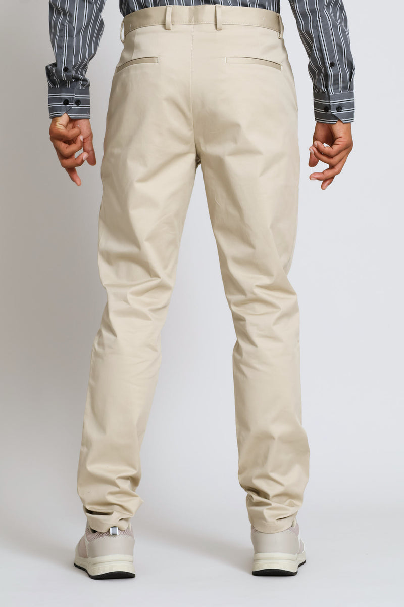 Slim Smart Chino - Stone