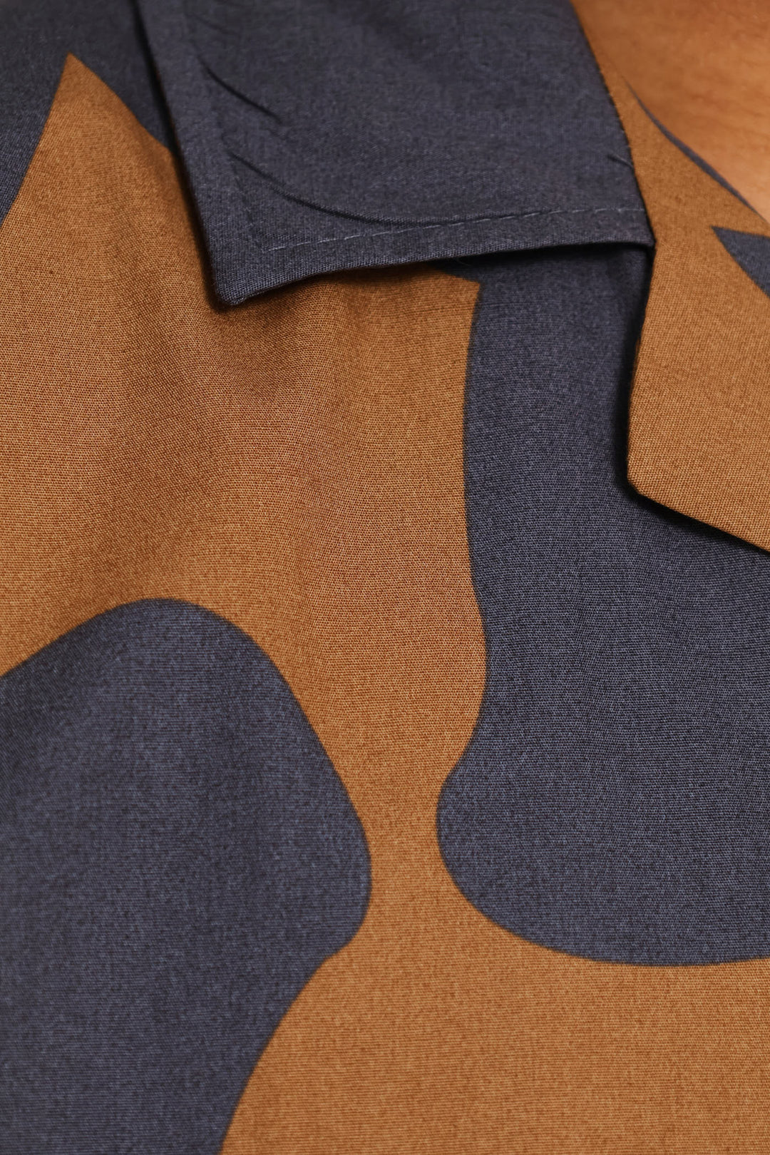 Cotton Printed Shirt - Brown