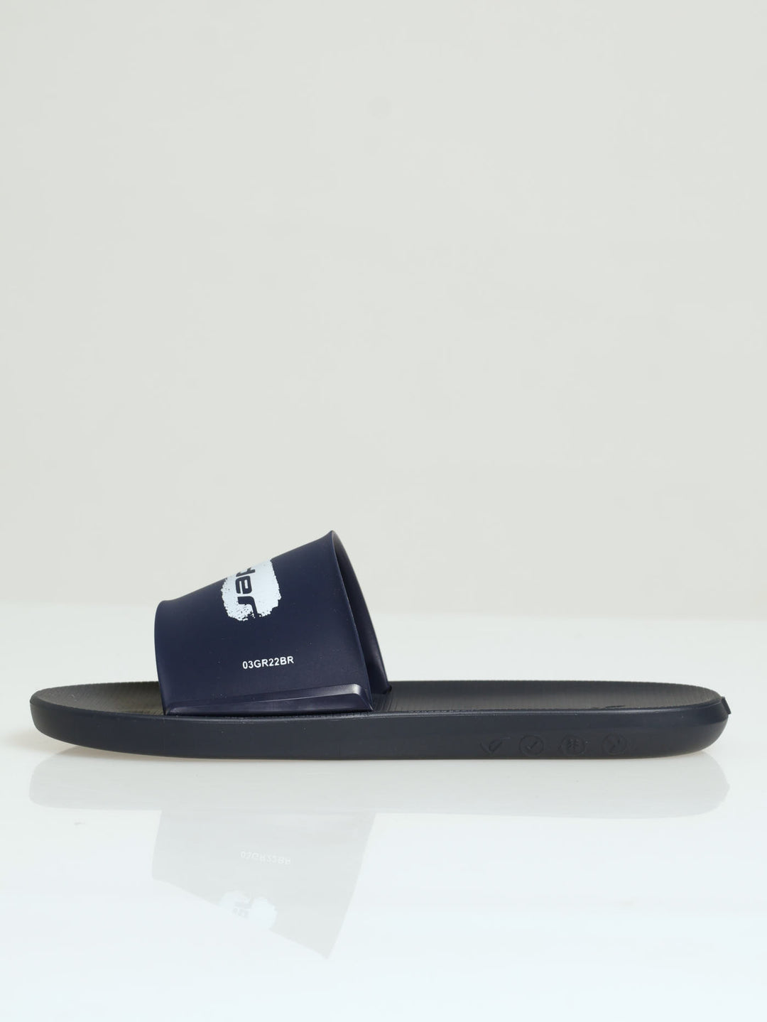 Boys Rider Pool Slide - Black/White