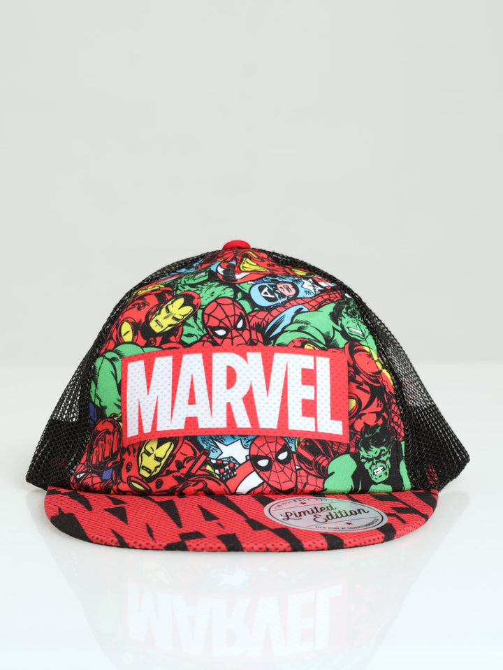 Pre-Boys Marvel Trucker Cap