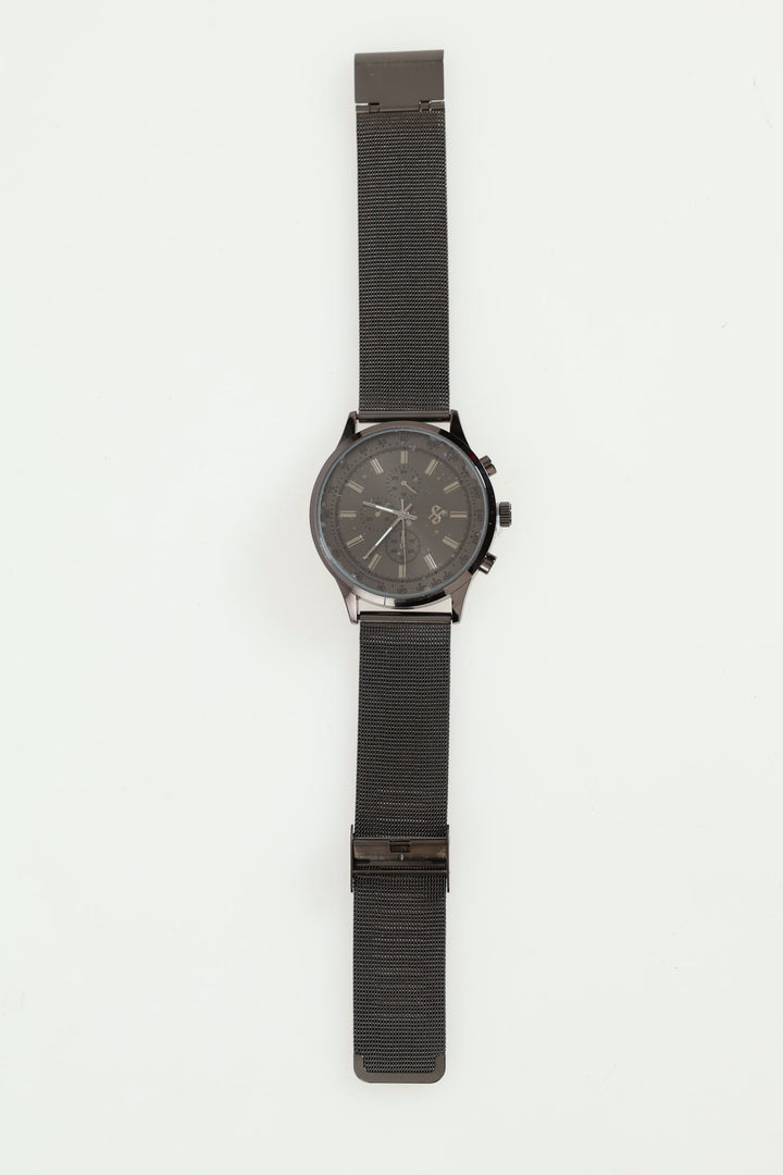 Mesh Watch - Gunmetal