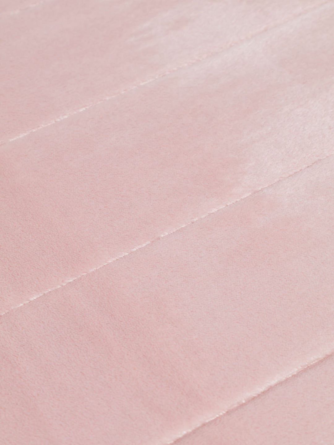 Memory Foam Embossed Stripe Bath Mat 12mm - Blush