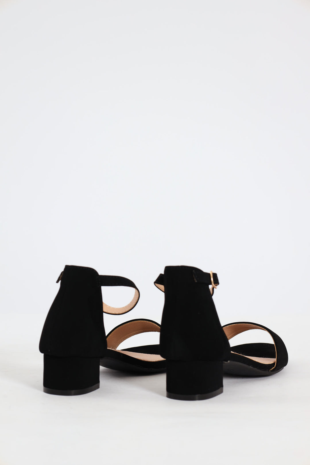 Girls Heeled Sandal - Black