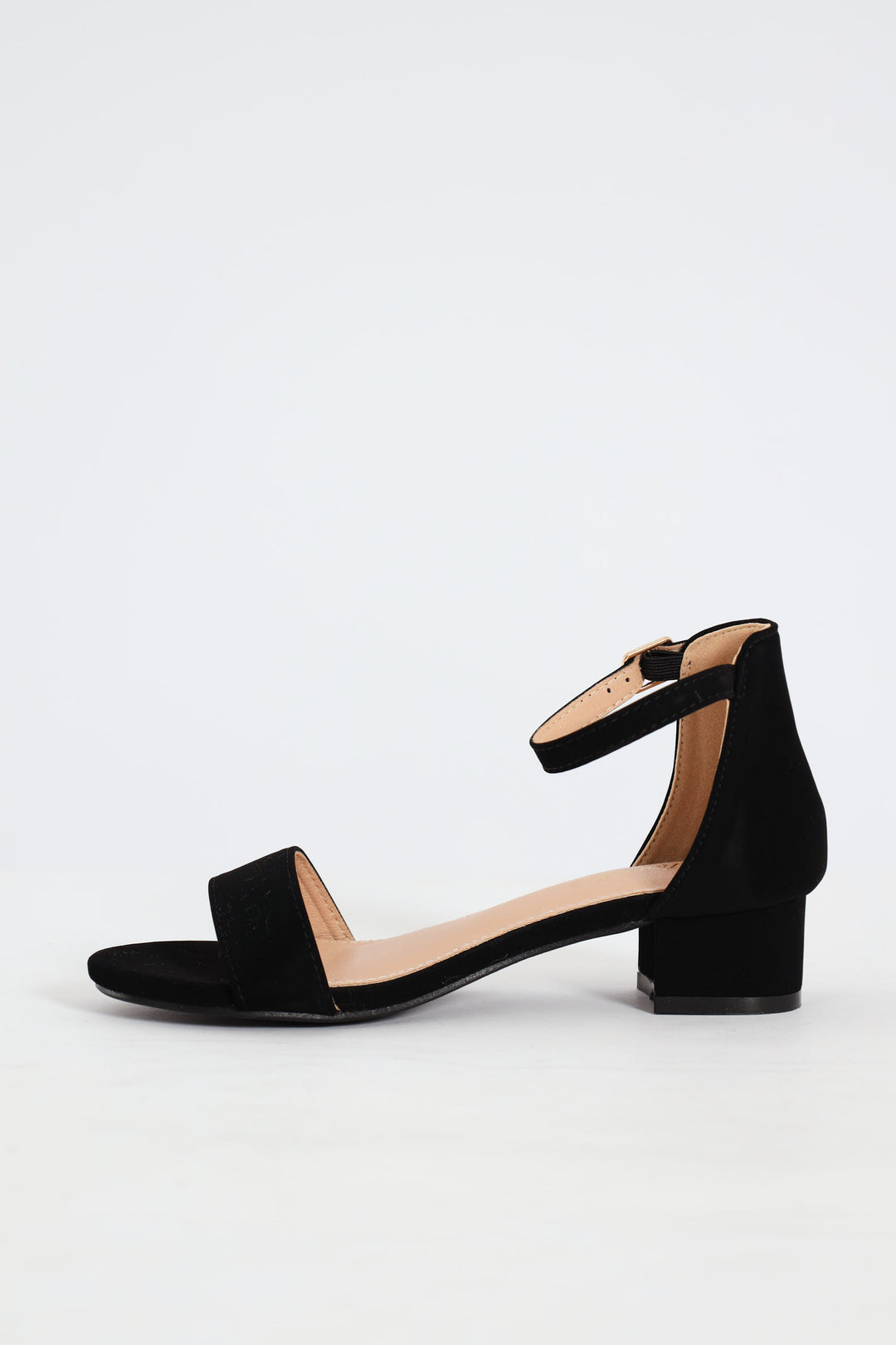 Girls Heeled Sandal - Black