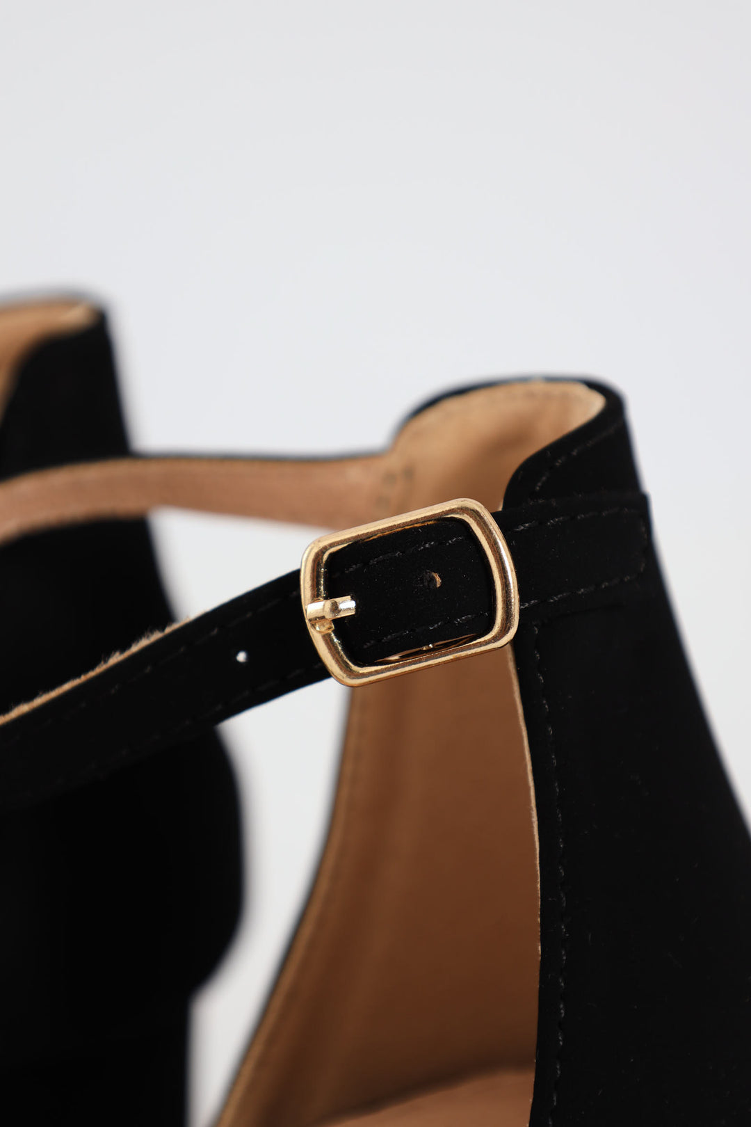 Girls Heeled Sandal - Black