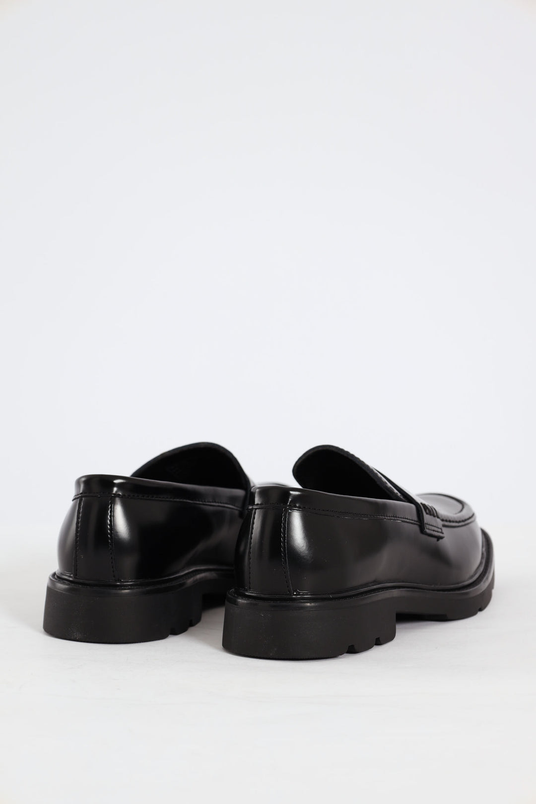 Chunky Slip On With Band On Upper - Black