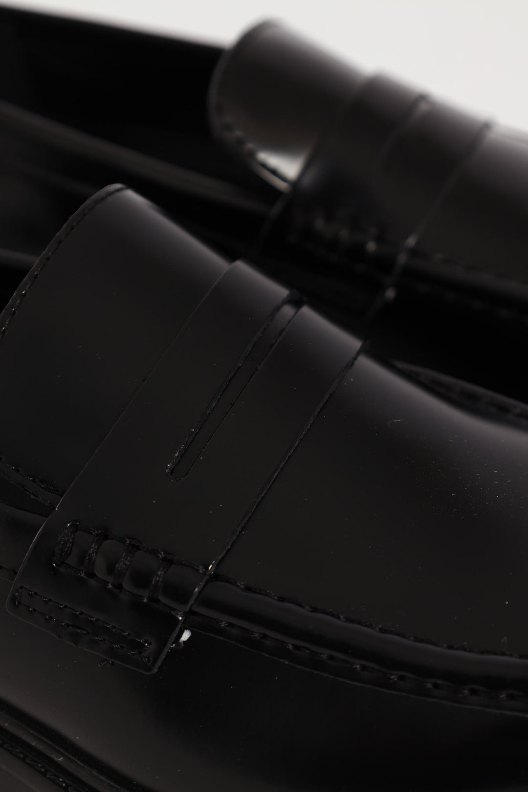 Chunky Slip On With Band On Upper - Black