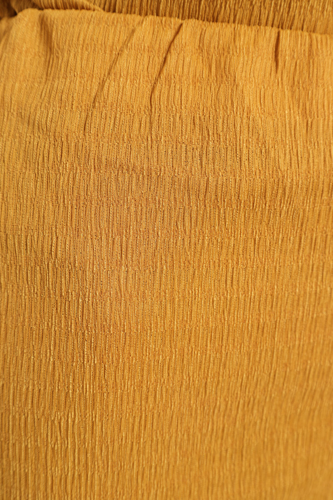 Pull-On Crinkle Wide Leg Pant - Ochre