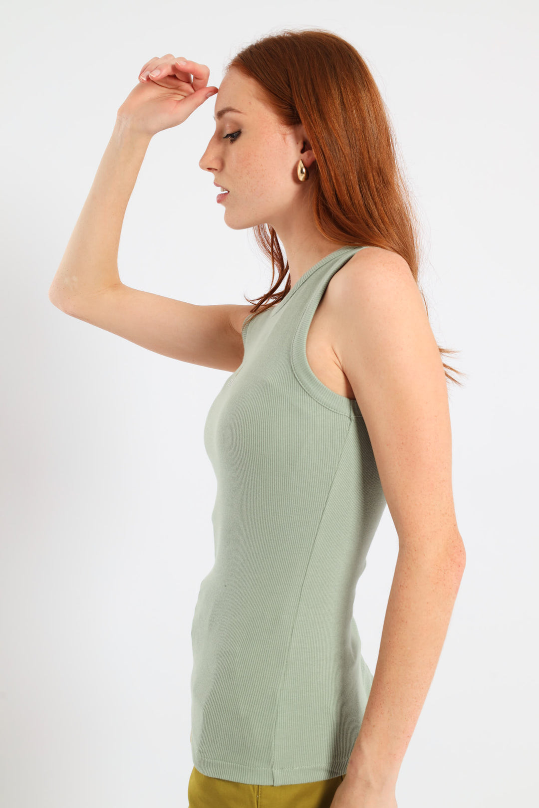 Thandiwe Tank Top - Sage