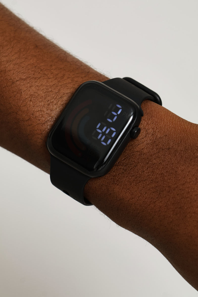 Boys Digital Shock Watch - Black