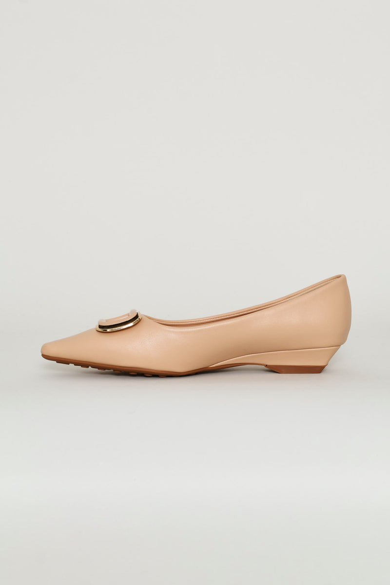 Pointy Pump - Nude