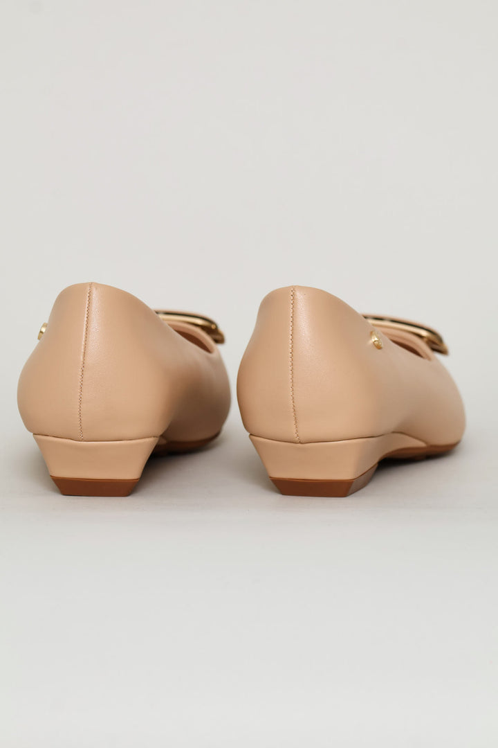 Pointy Pump - Nude