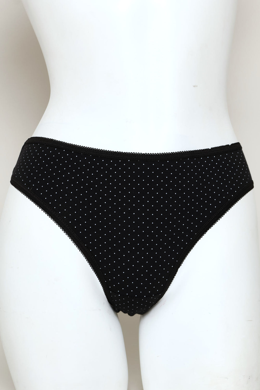 5 Pack Cotton Gingham Bikini Panties - Multi