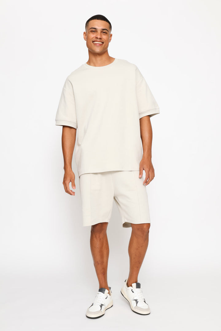 Boxy Top - Stone