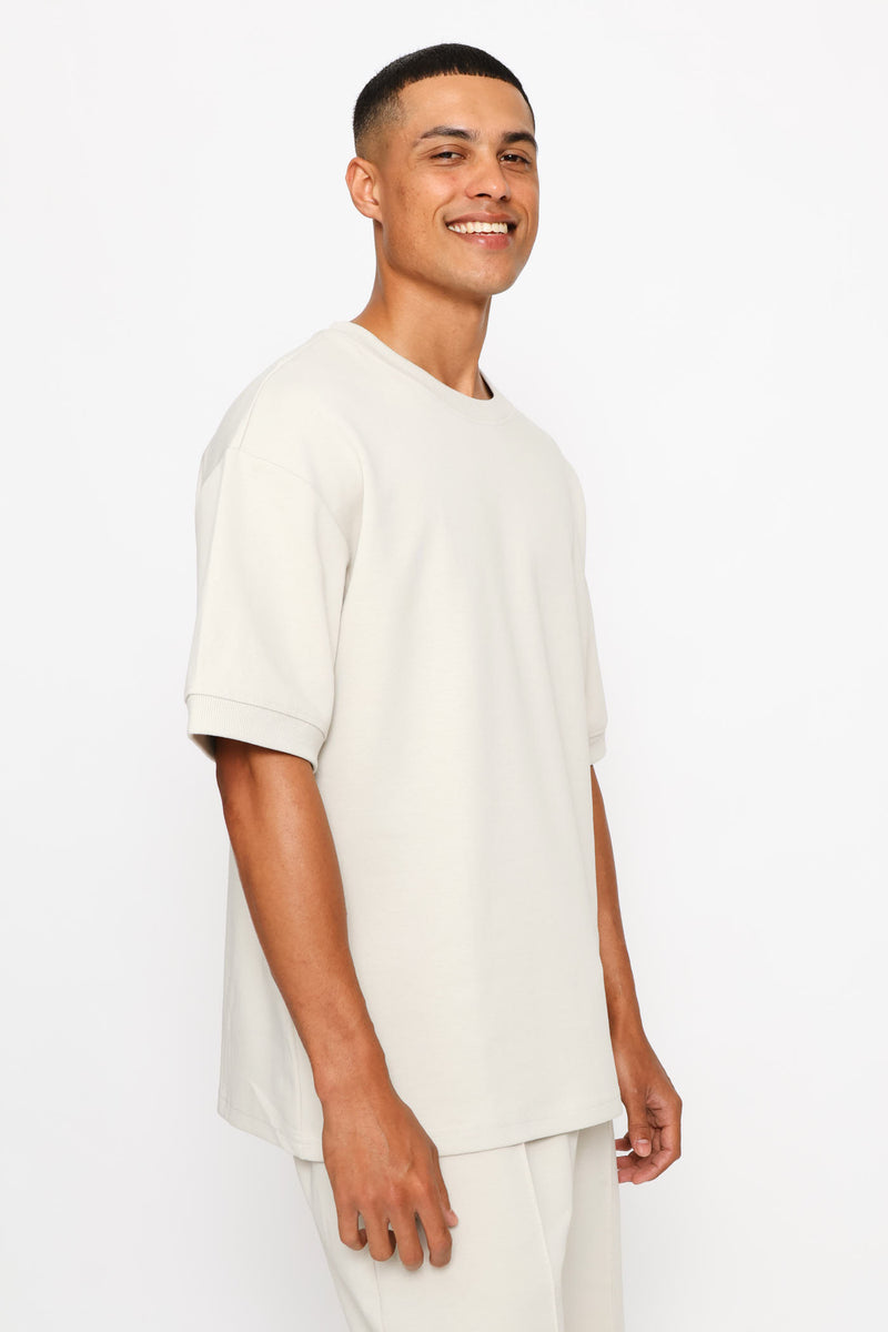 Boxy Top - Stone