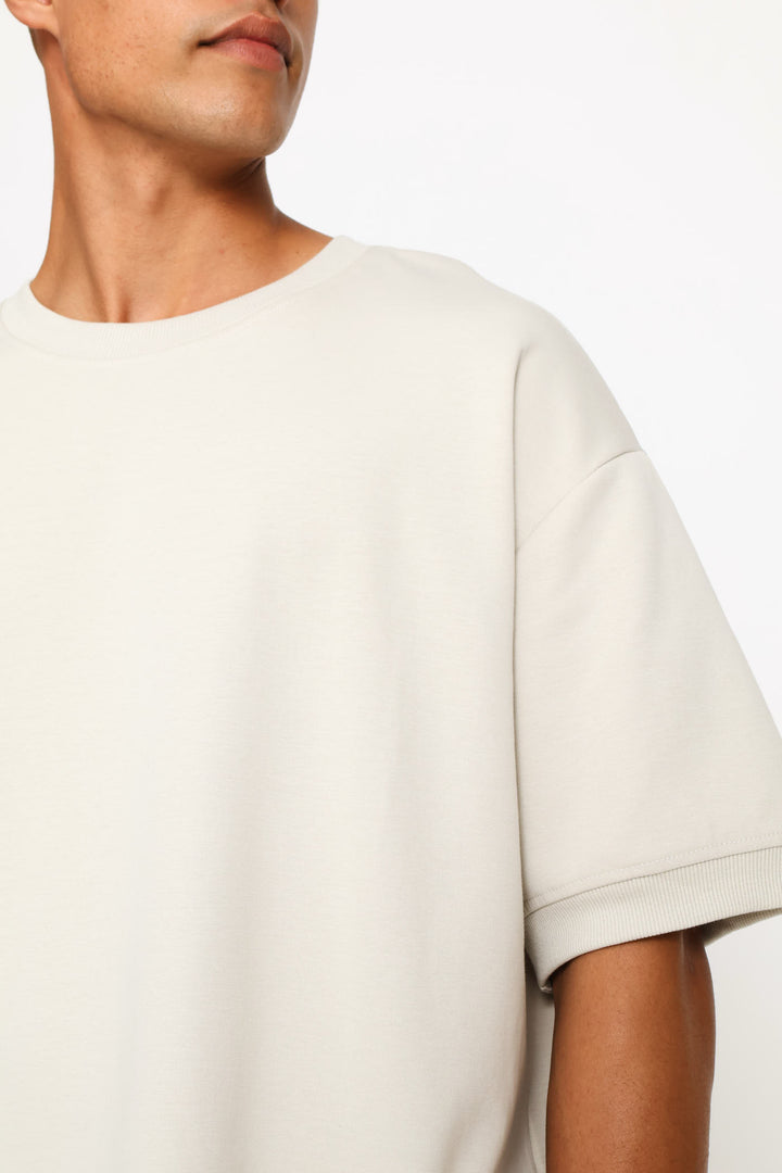 Boxy Top - Stone