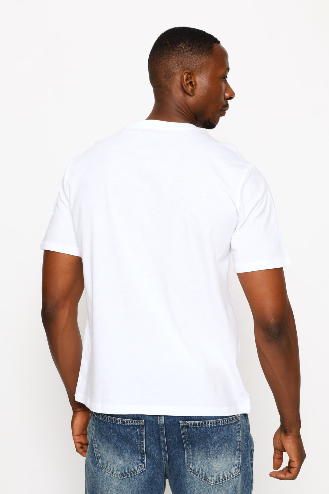 Basic Crew Neck Tee - White