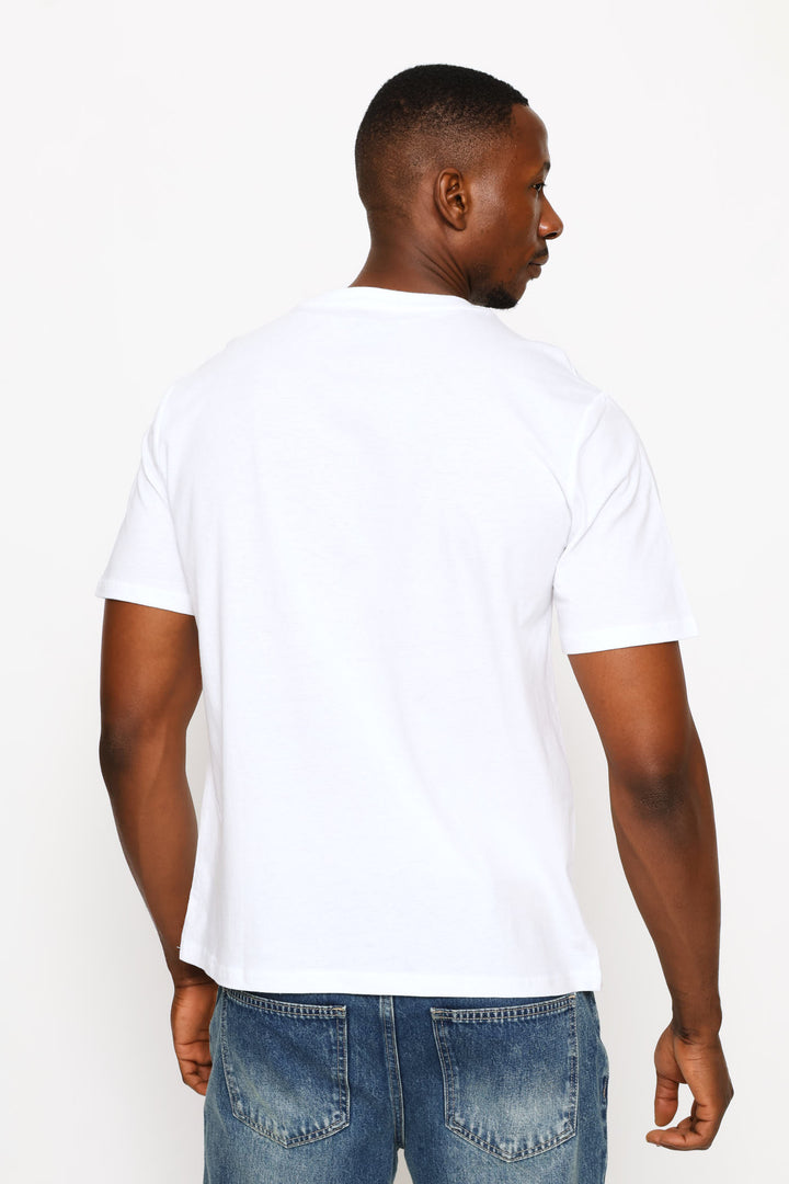 Basic Crew Neck Tee - White