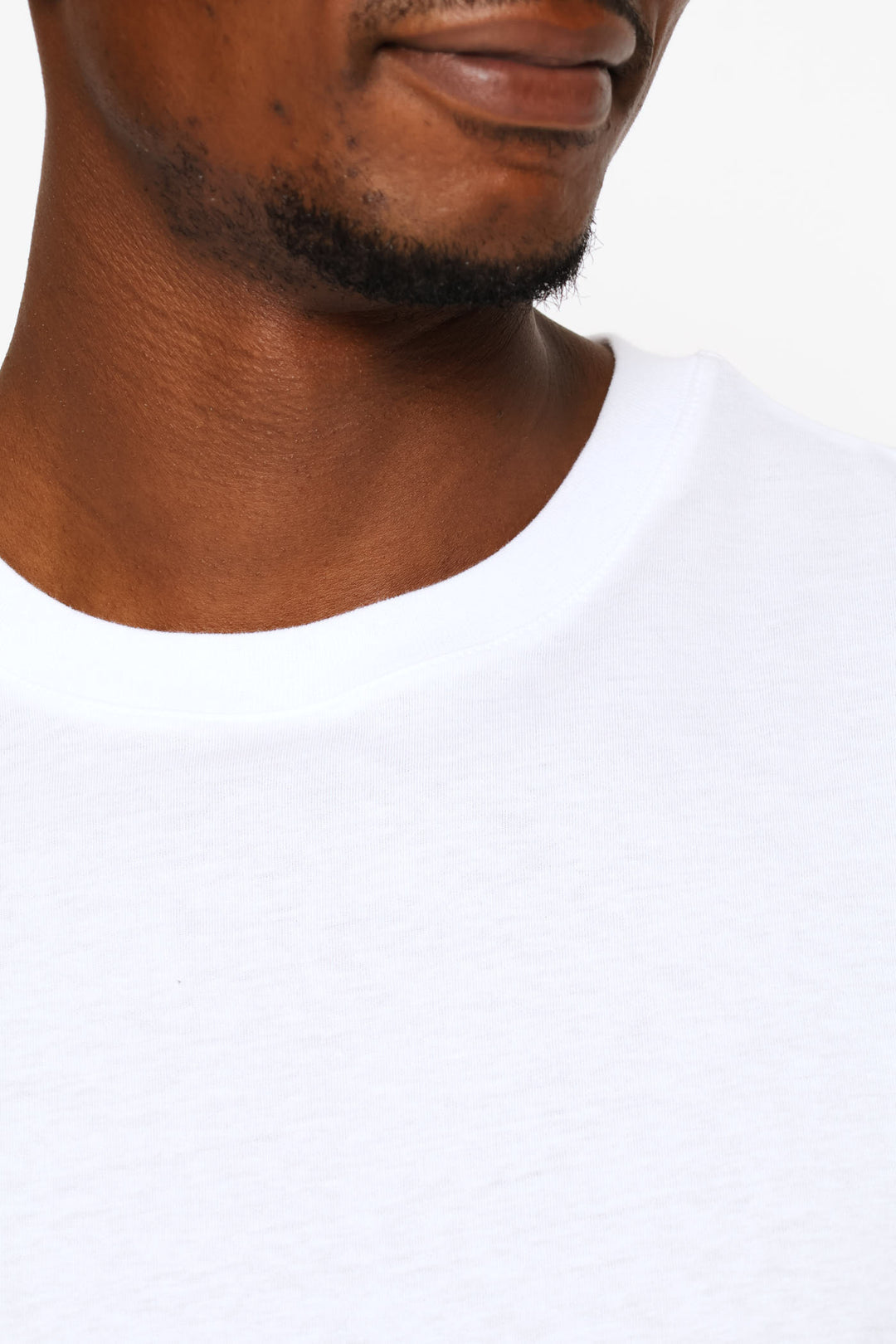 Basic Crew Neck Tee - White