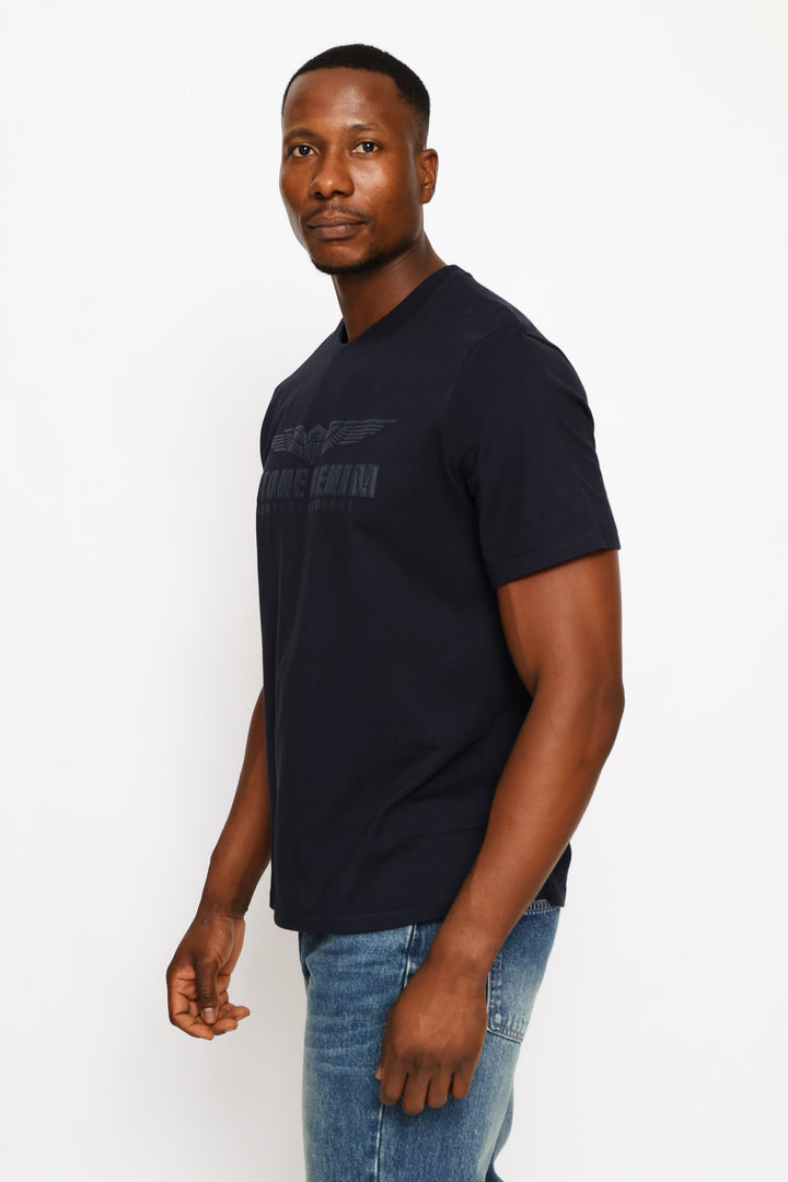 Wings Icon Tee - Navy