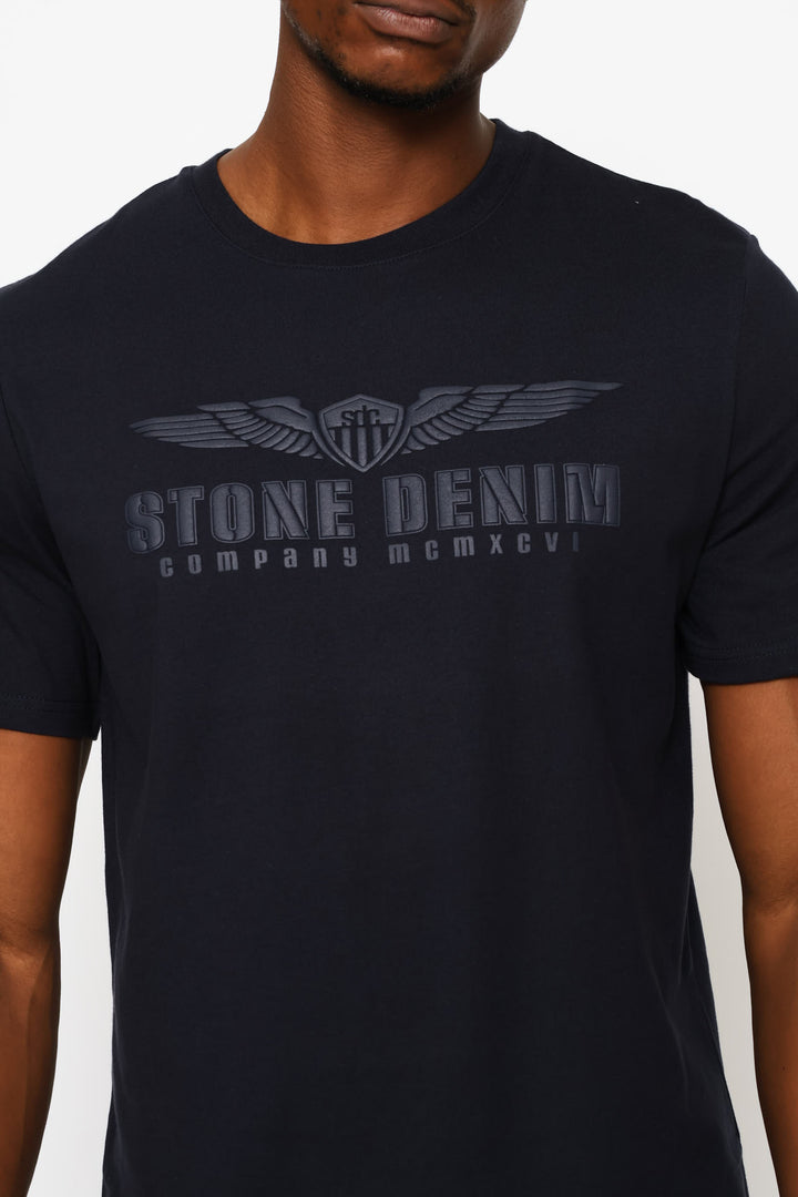 Wings Icon Tee - Navy