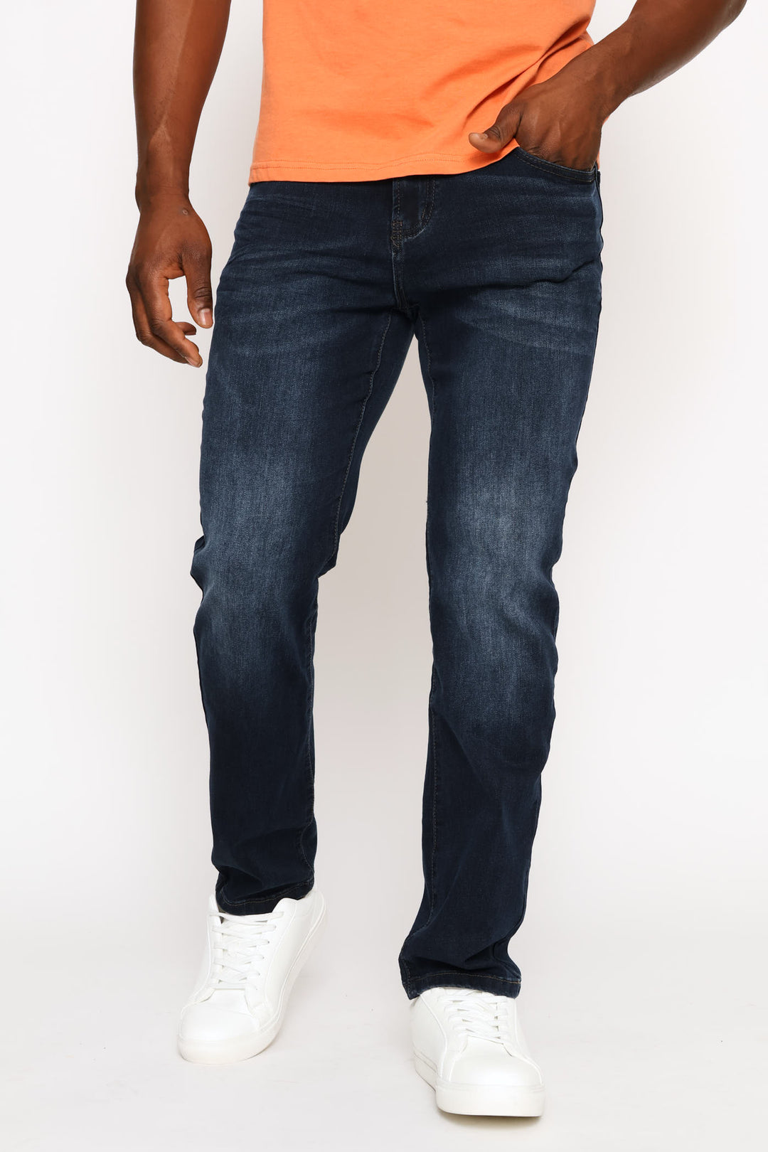 Amsterdam Straight Denim - Dark Wash