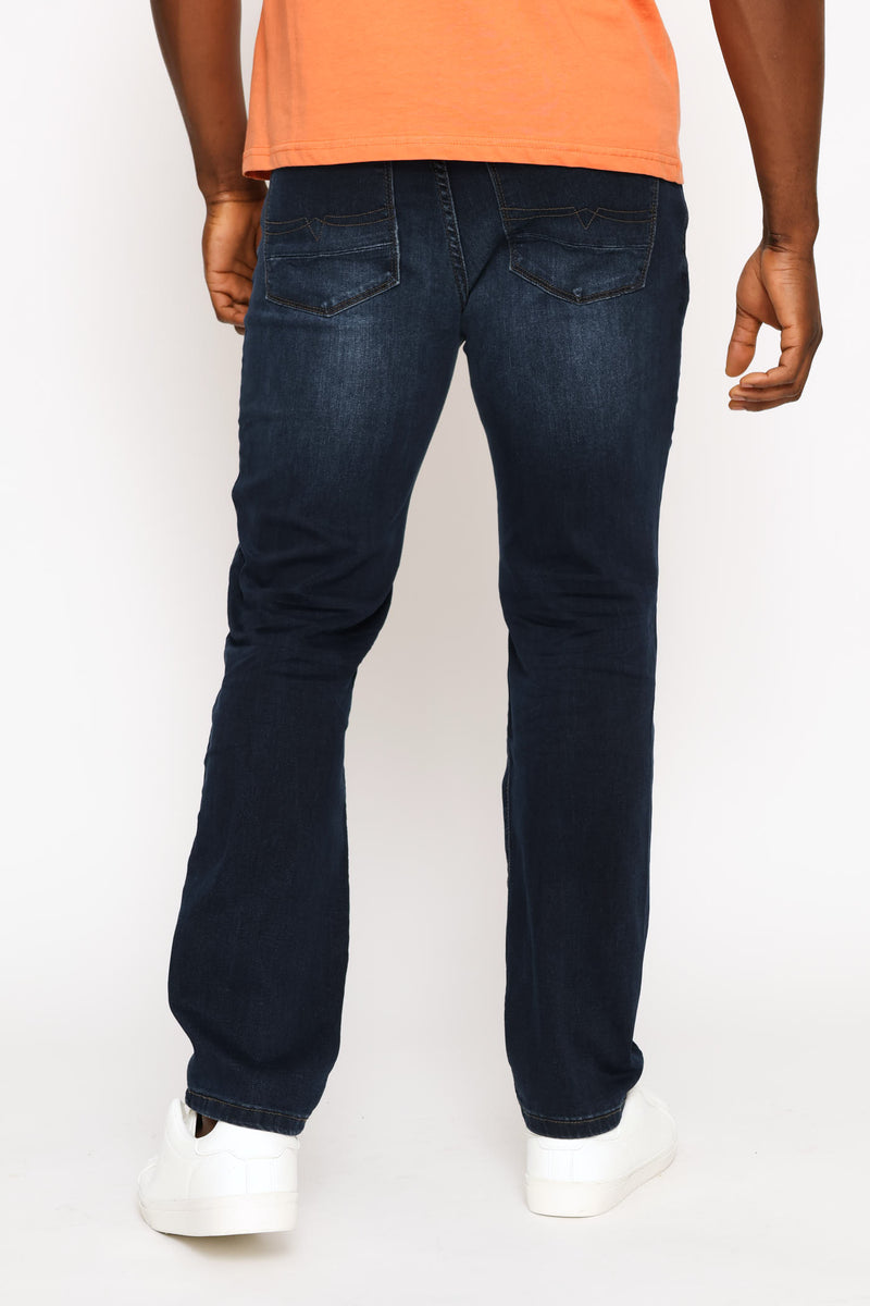 Amsterdam Straight Denim - Dark Wash