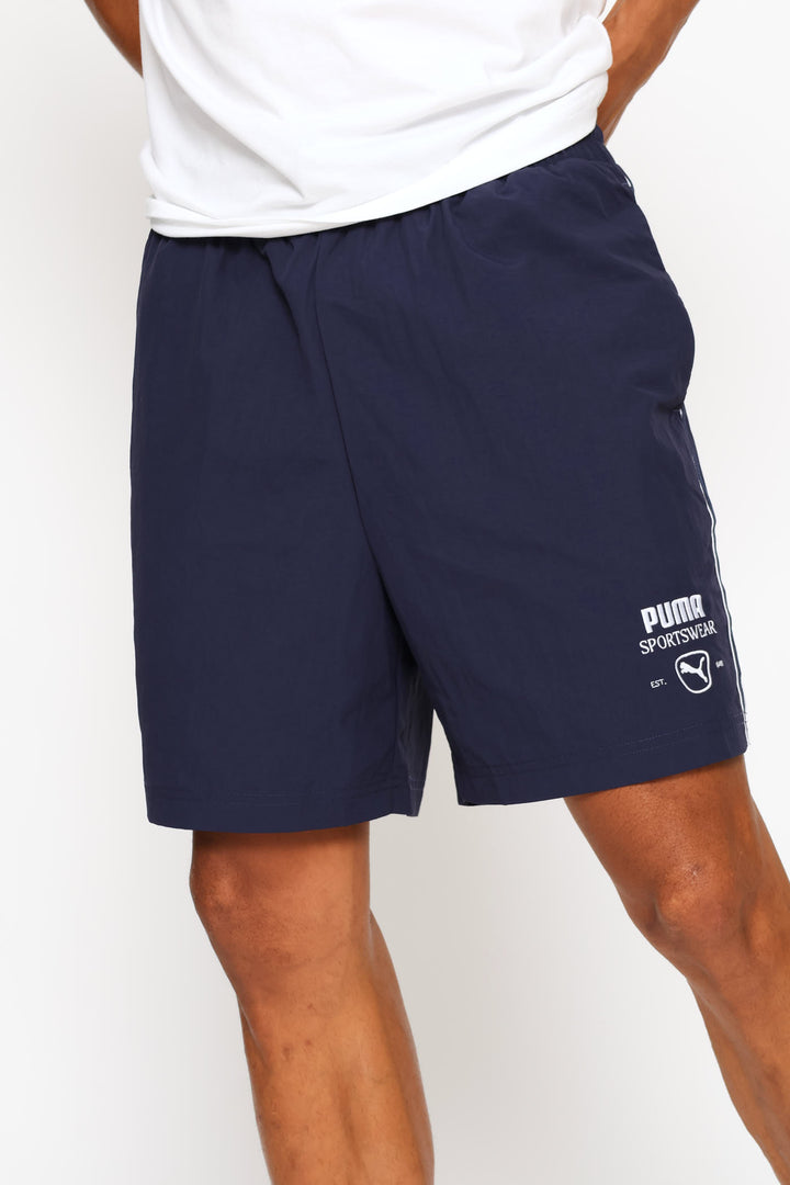 Class Graphic Woven 6'' Shorts - Navy