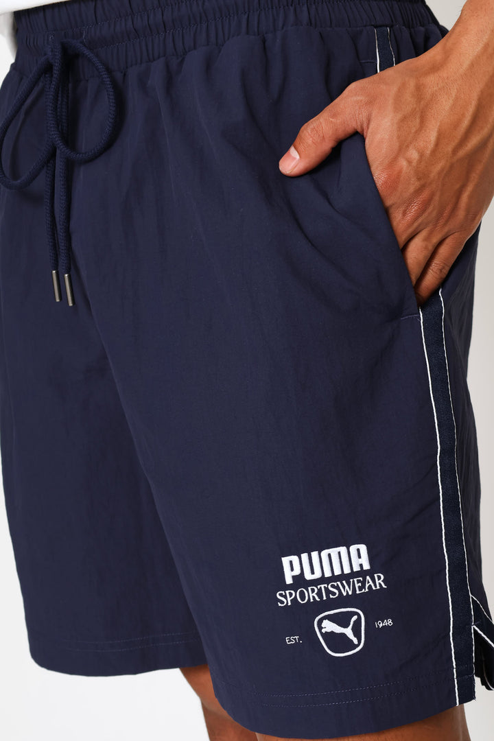 Class Graphic Woven 6'' Shorts - Navy