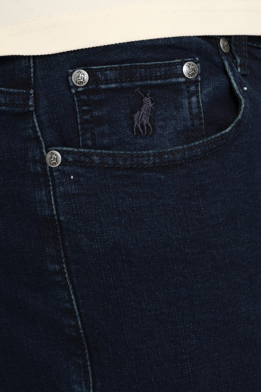 Peter Slim Leg Denim - Blue/Black