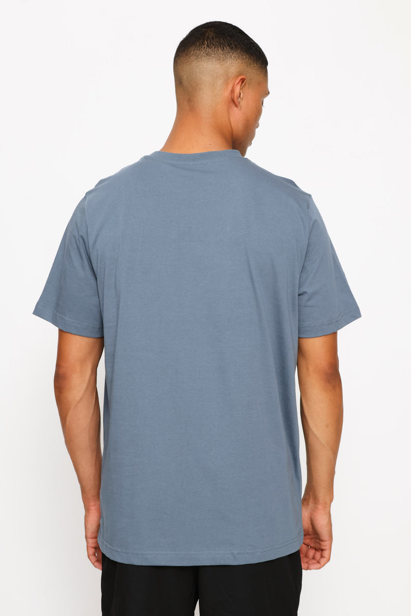Essential Small No.1 Logo Tee - Blue