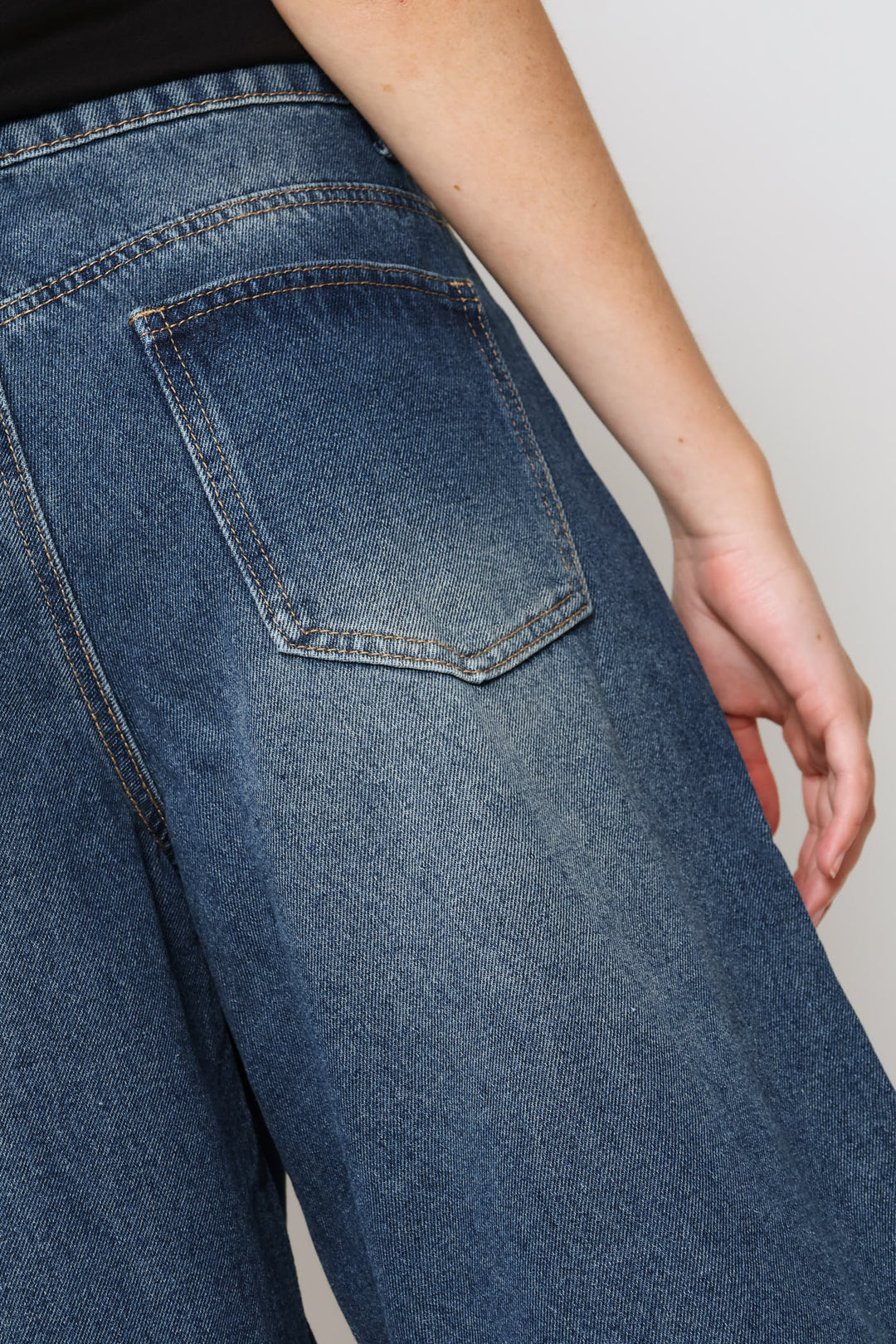 Baggy Bermuda Jort - Salty Mid Wash