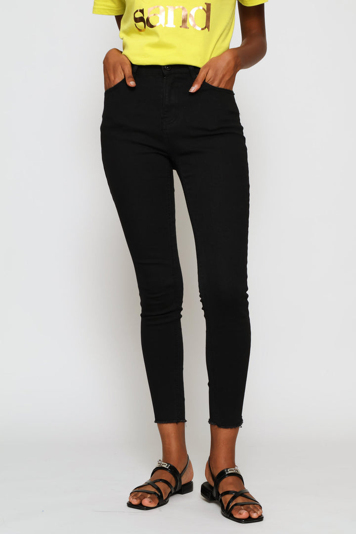 Supersoft Ankle Grazer Skinny Denim - Black