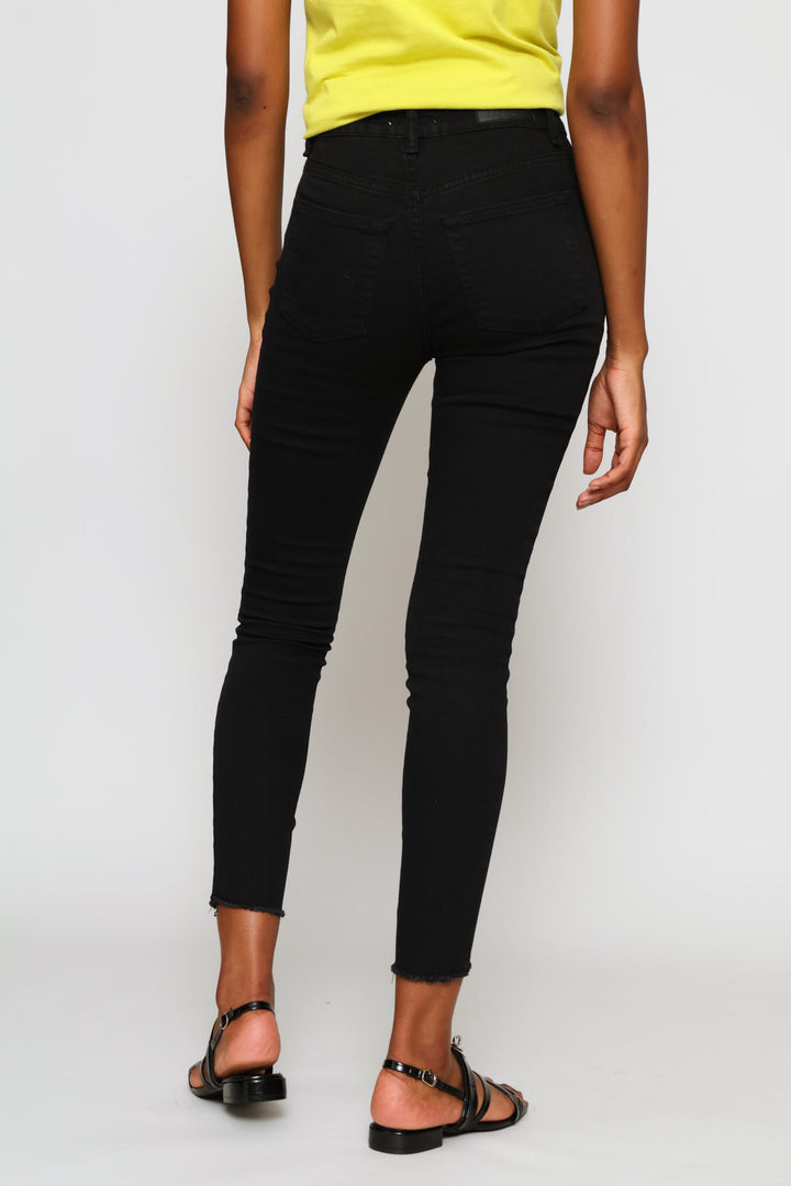 Supersoft Ankle Grazer Skinny Denim - Black