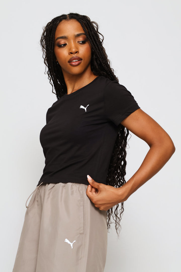 Wardrobe Essential Baby Tee - Black