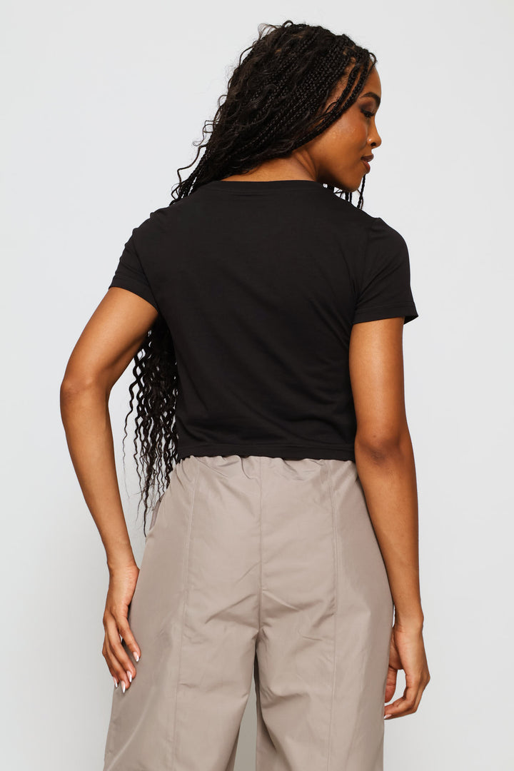 Wardrobe Essential Baby Tee - Black