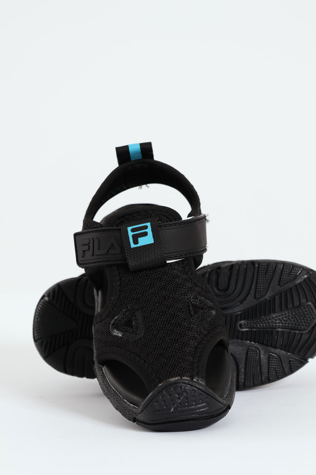 Pre-Boys Aqua Sandal - Black