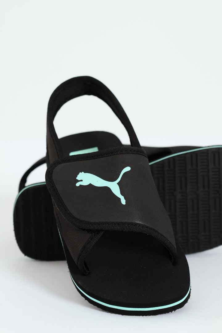 Pre-Boys Summer Flip Flop - Black