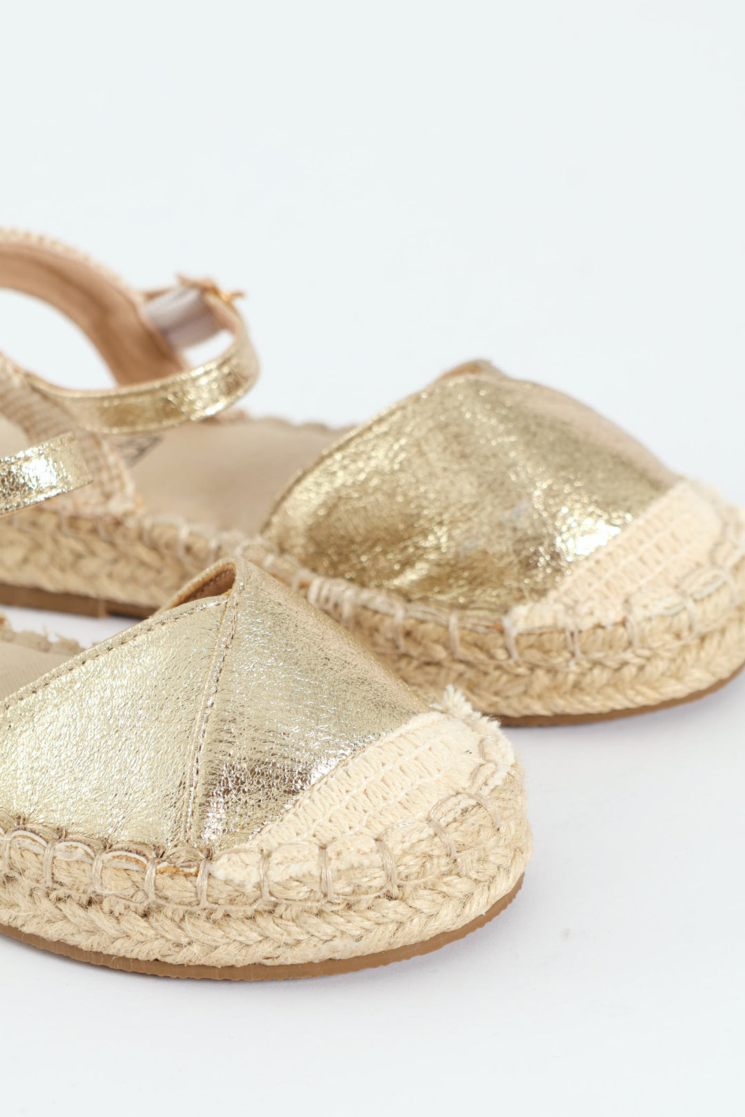 Pre-Girls Espadrille Pump - Gold