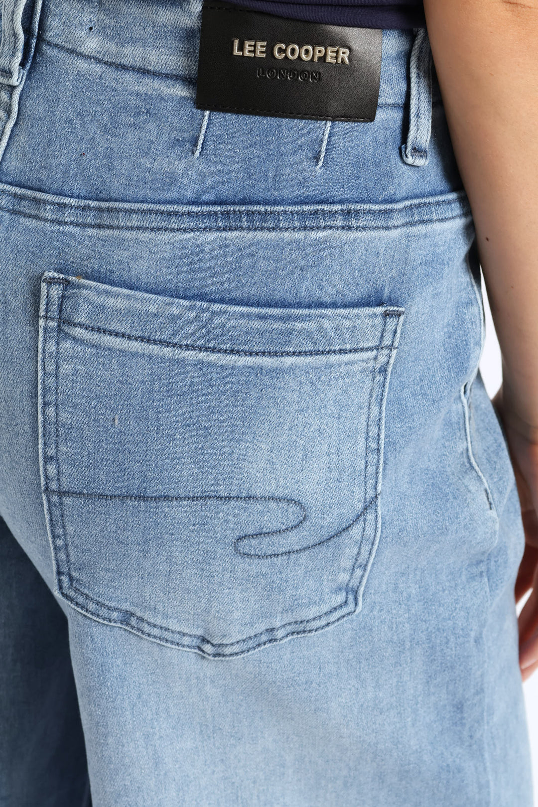 Wide Fit Ankle Grazer Denim - Mid Wash