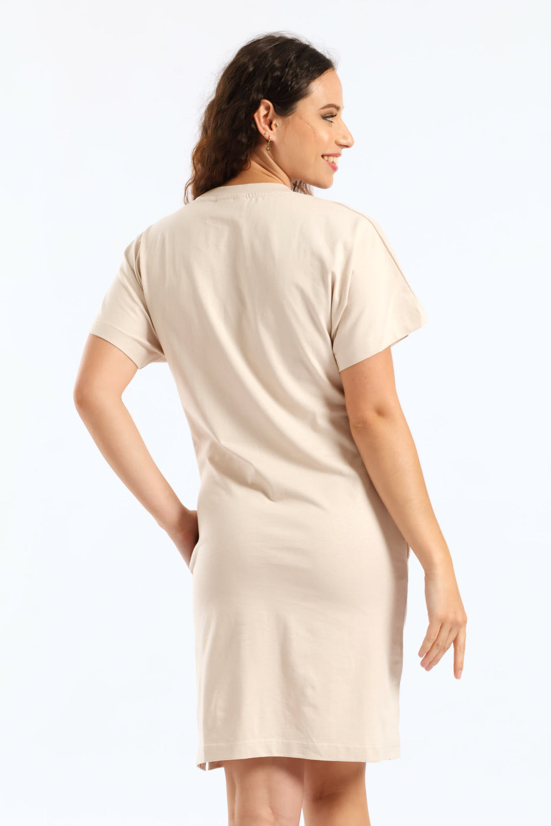 Batwing Downdress - Stone