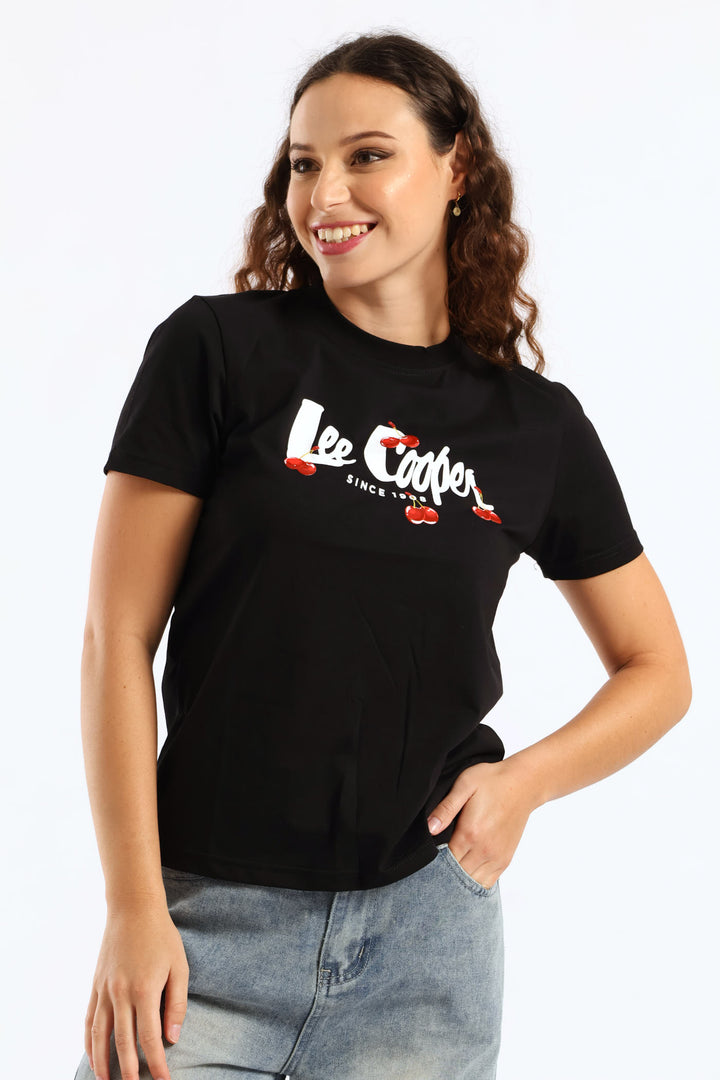 Regular Fit T-Shirt - Black