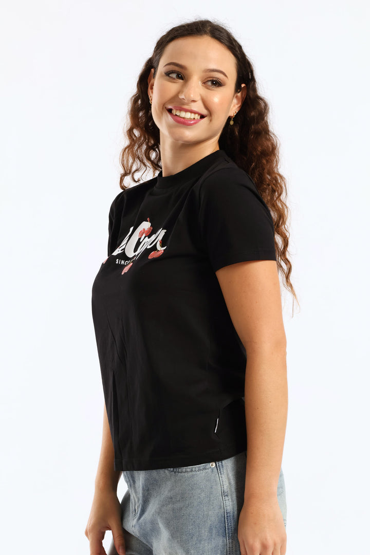 Regular Fit T-Shirt - Black