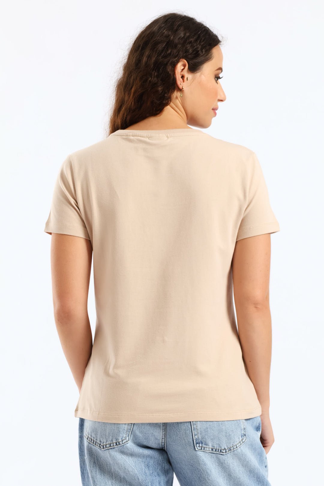 Briana T-Shirt - Taupe