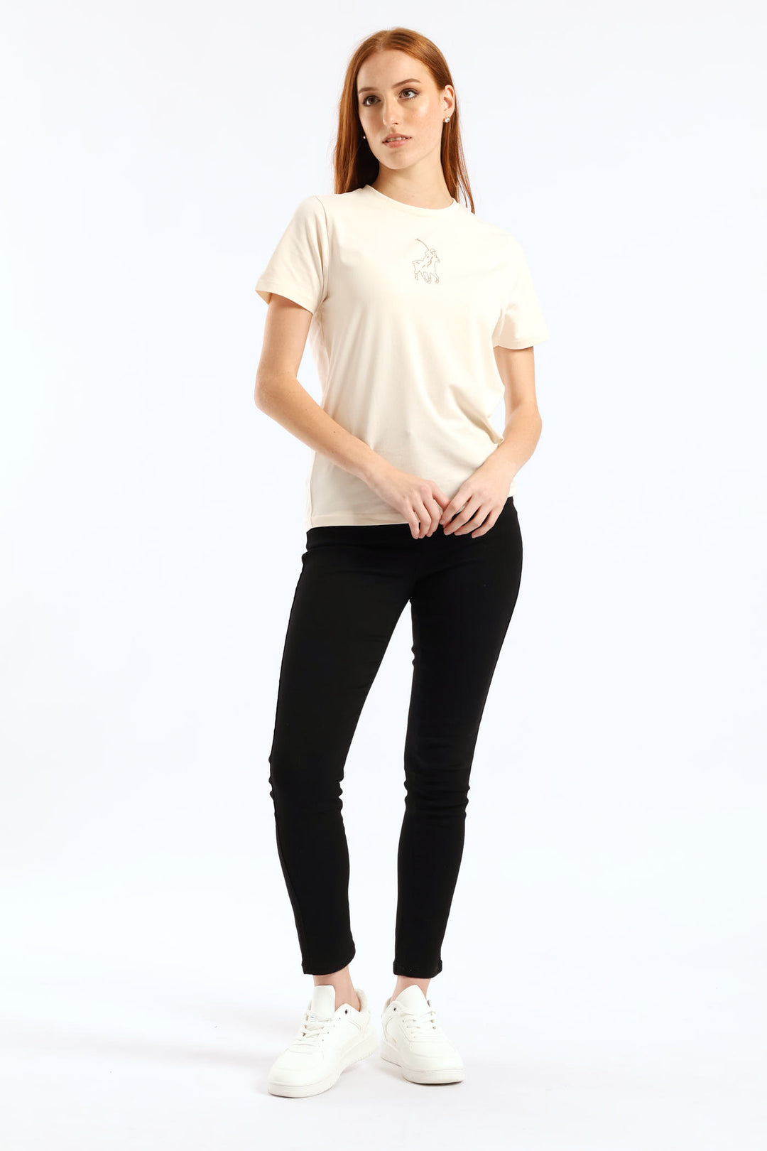 Cally Pony T-Shirt - Sand