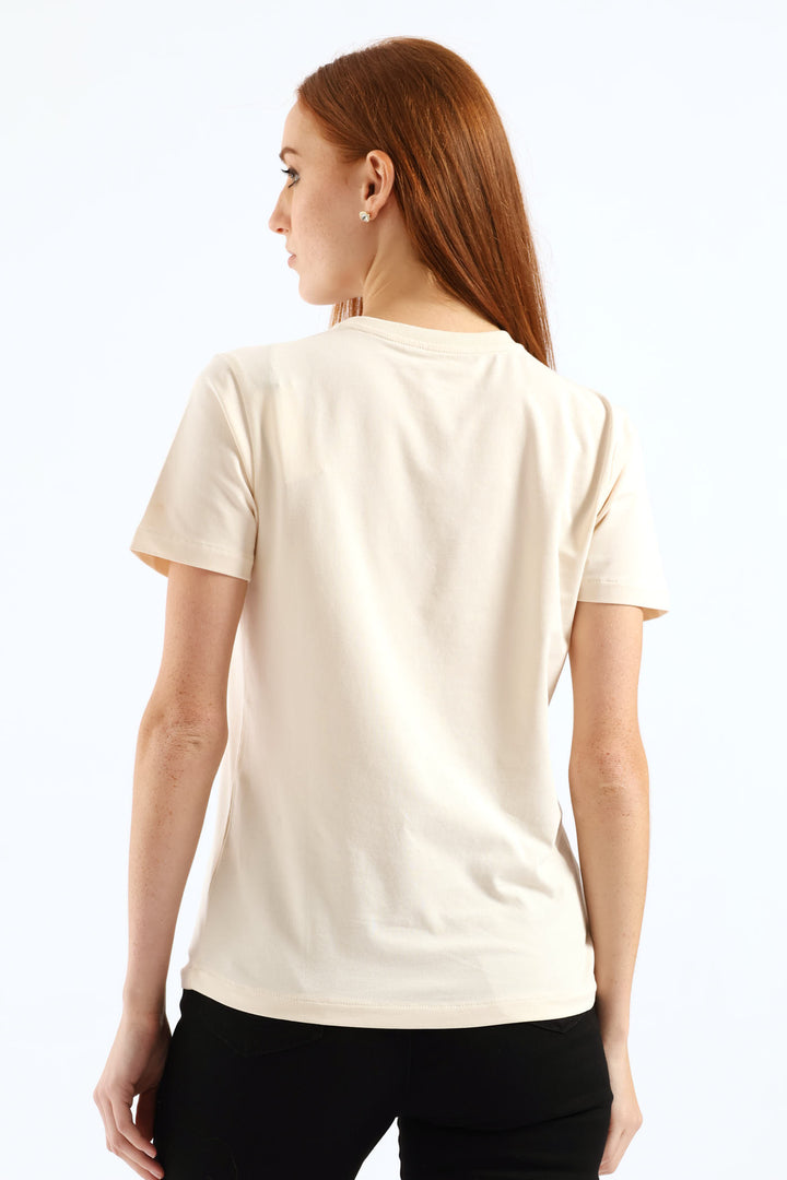 Cally Pony T-Shirt - Sand