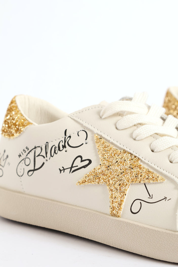 Veta 2 Low Top Sneaker - Gold