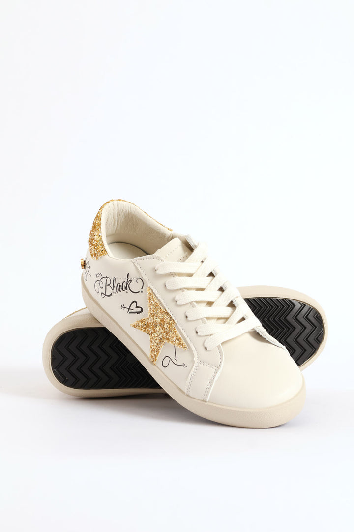 Veta 2 Low Top Sneaker - Gold